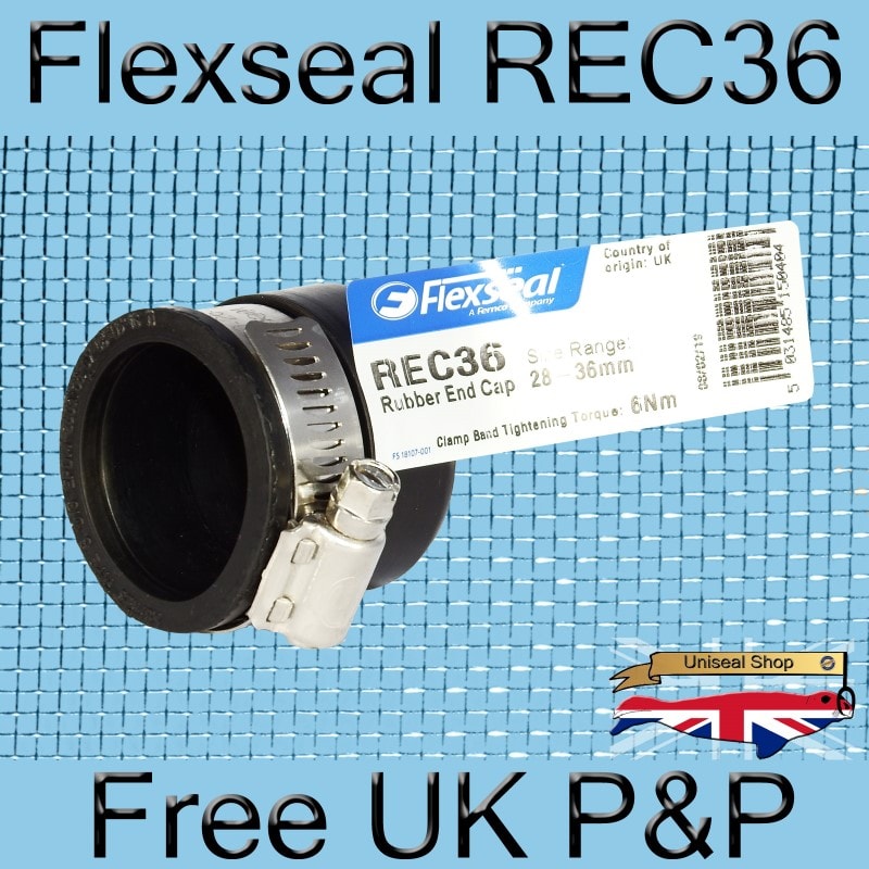 Buy REC36 Plumbing End Cap Flexseals Image