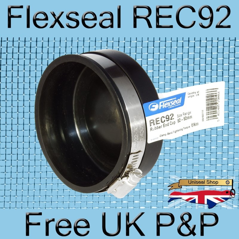 Buy REC92 Plumbing End Cap Flexseals Image