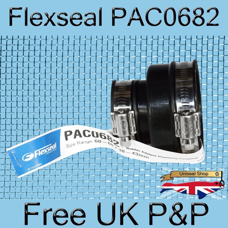 Buy PAC0682 Plumbing Adaptor Flexseals Image