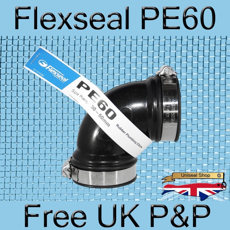 Flex Seal Flexseal Flexible Rubber Coupling Adaptor Pipe Connector DC195 180-195mm 