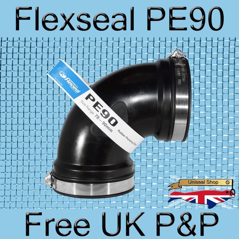 Buy Flexseals PE90 Elbow Connector For Sale UK