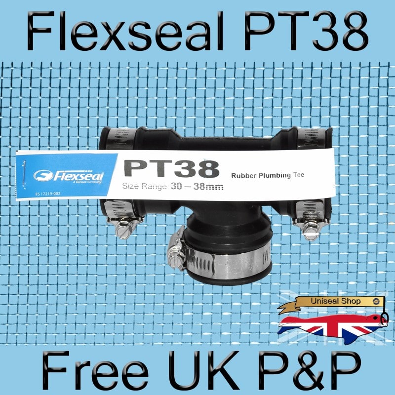 Magnify Flexseal PT38 Plumbing Tee photo Flexseal_Plumbing_Tee_PT38_06_800.jpg