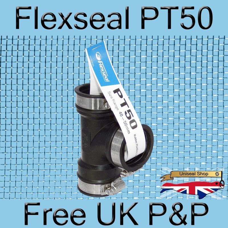 Magnify Flexseal PT50 Plumbing Tee photo Flexseal_Plumbing_Tee_PT50_01_800.jpg