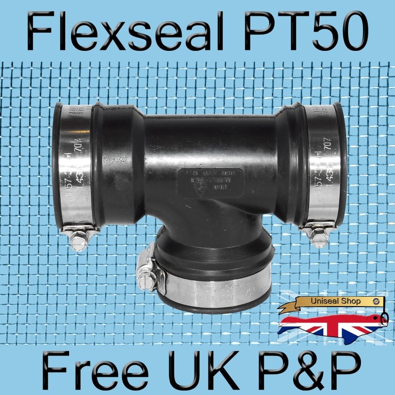 Magnify Flexseal PT50 Plumbing Tee photo Flexseal_Plumbing_Tee_PT50_05_800.jpg
